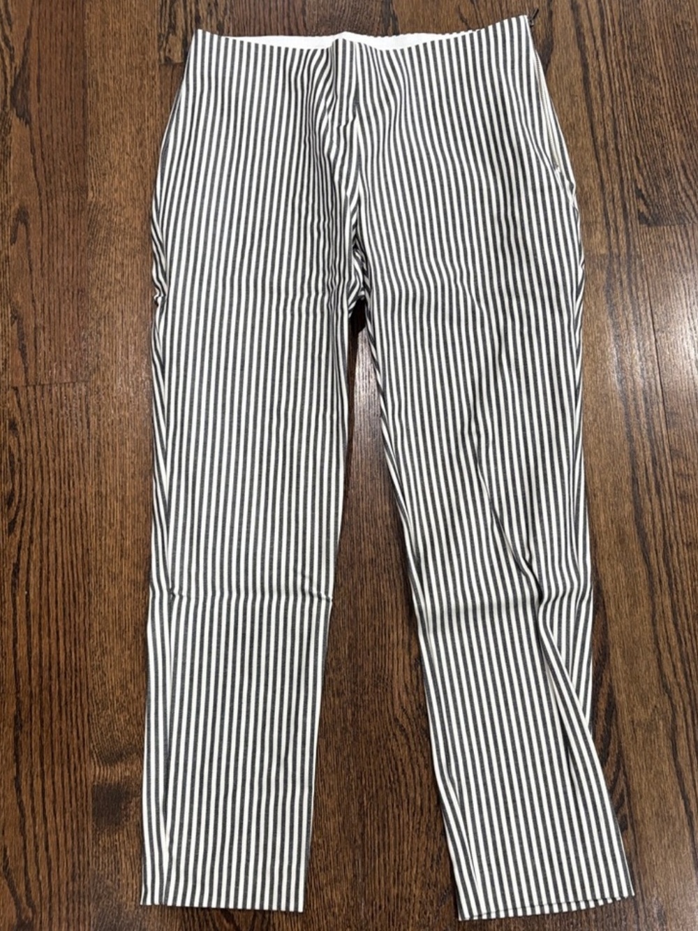 a new day Black and White Striped Waistband Pants